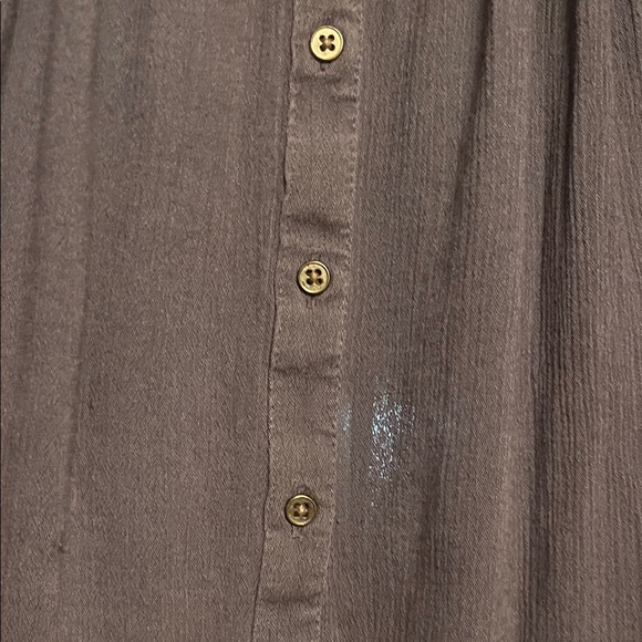 American Eagle Outfitters Textured Peasant Blouse- Women’s Small - Picture 4 of 5